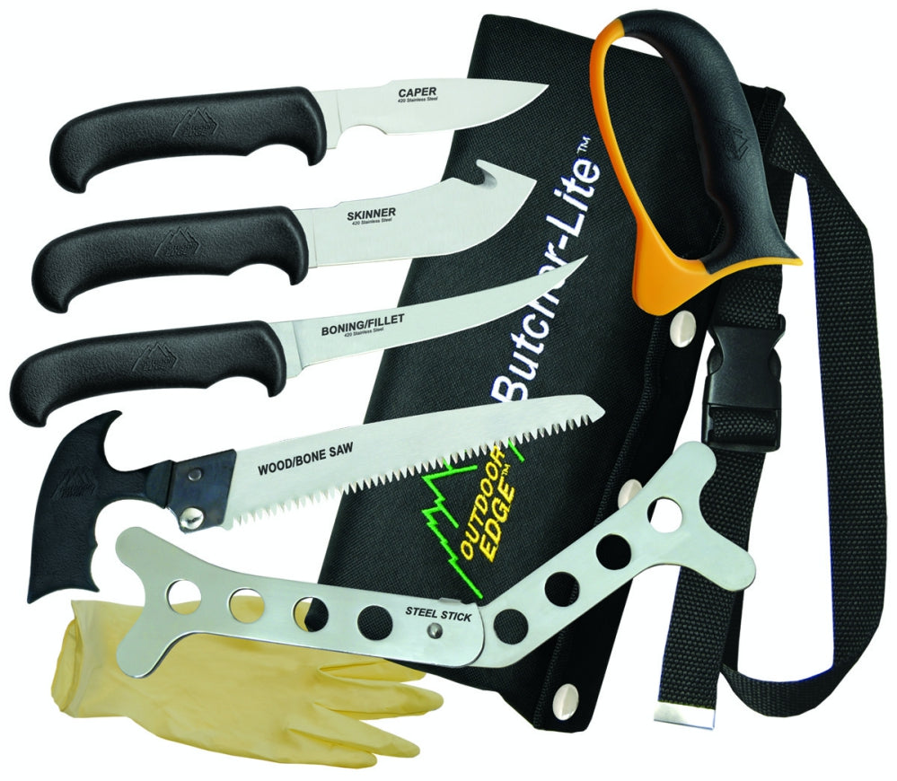 KNIVES AND TOOLS FOR SKINNING ETC.