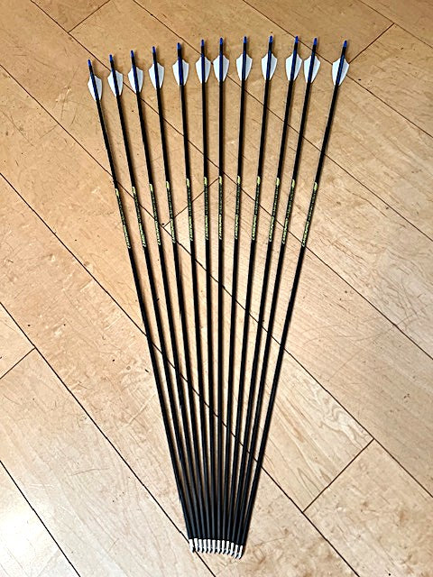 CARBON ARROWS FOR LOW POUNDAGE BOWS