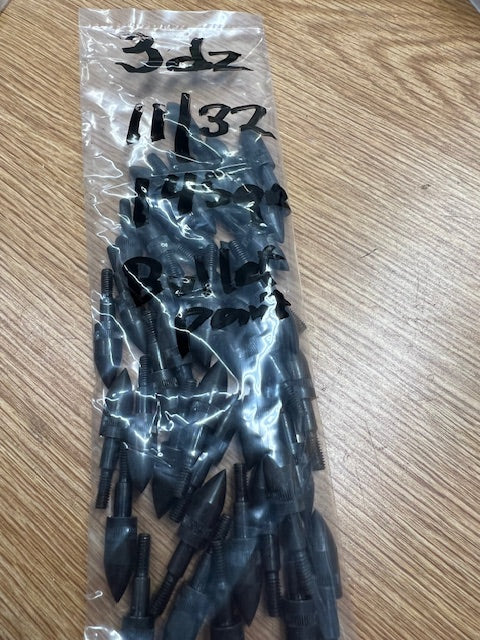 3 dozen 145 grain 11/32 bullet screw in field point