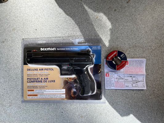 BEEMAN Deluxe .177 Air pistol NEW Package has been opened