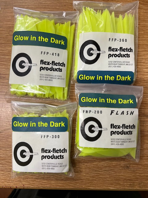 Flex Fletch GLOW IN THE DARK VANES