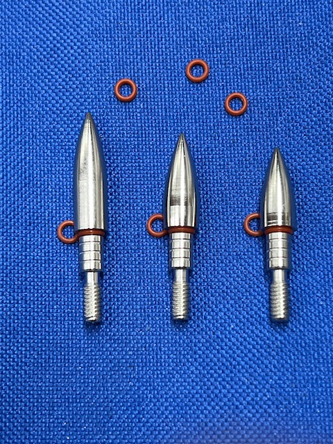 Screw in Points, BRASS inserts, Hardened Tool Steel Points