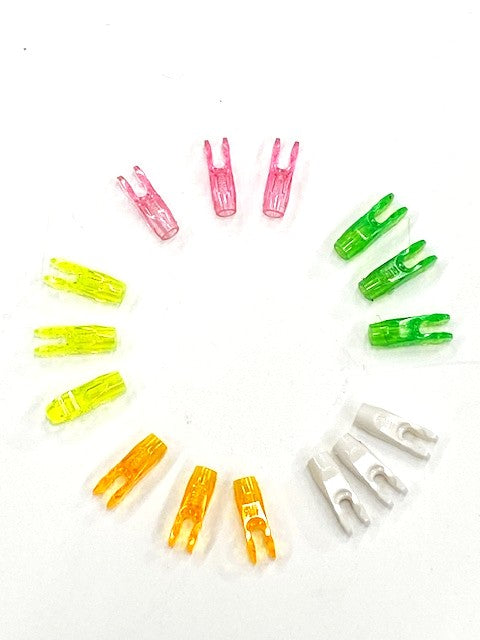 Pin nocks that will fit all pins