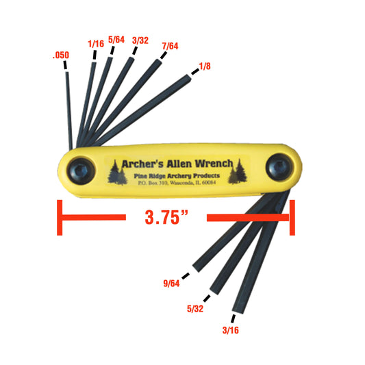 Archers Allen Wrench sets from Pine Ridge