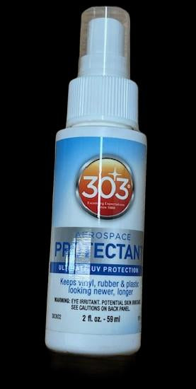 303 UV Protectant for Vinyl, Rubber and MD50 gear and Leather