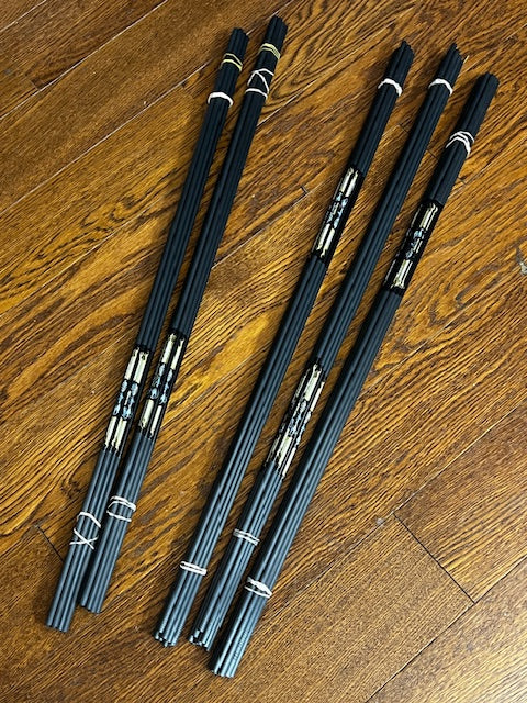 Carbon arrow shafts in BULK 2 dz or 5 dz   ID 0.246