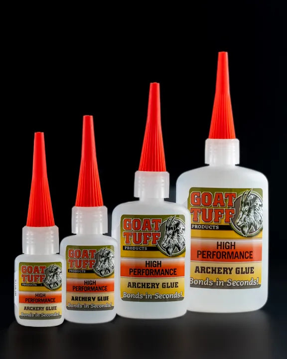 Goat Tuff High Performance CA adhesives – Pat Norris Archery