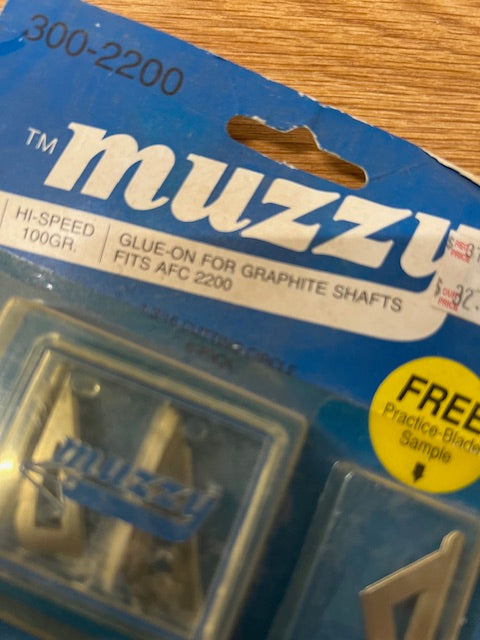 Muzzy Broadheads from the 1990's