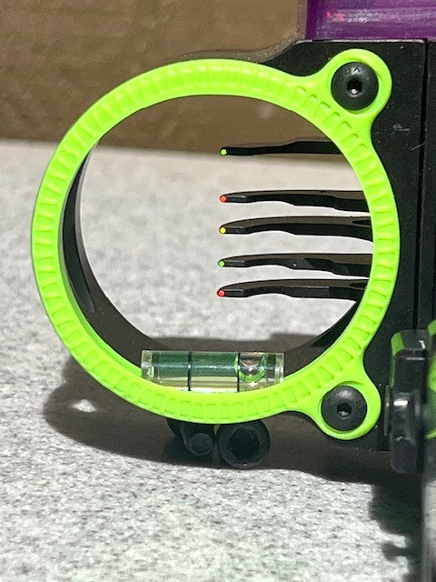 Black Gold REVENGE 5 pin sight 0.10 pins right hand