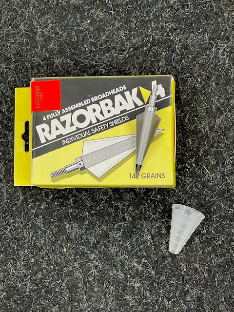 Razorpak 4  four blade Broadhead 4 in each pack