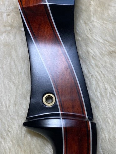 Pat’s ILF Custom Wood Riser 19 and 21 inch with Quiver, stabilizer, ar ...